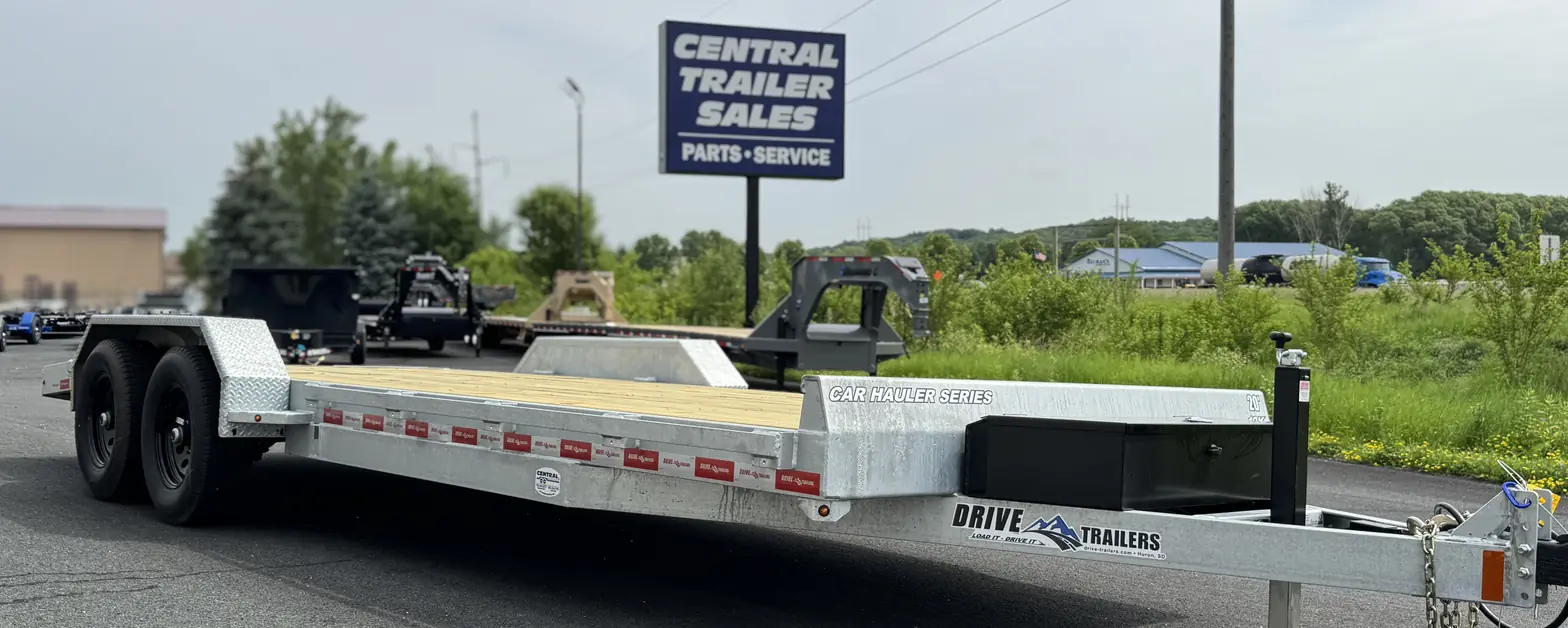 Drive Trailers dealer — Drive Trailers trailer in use