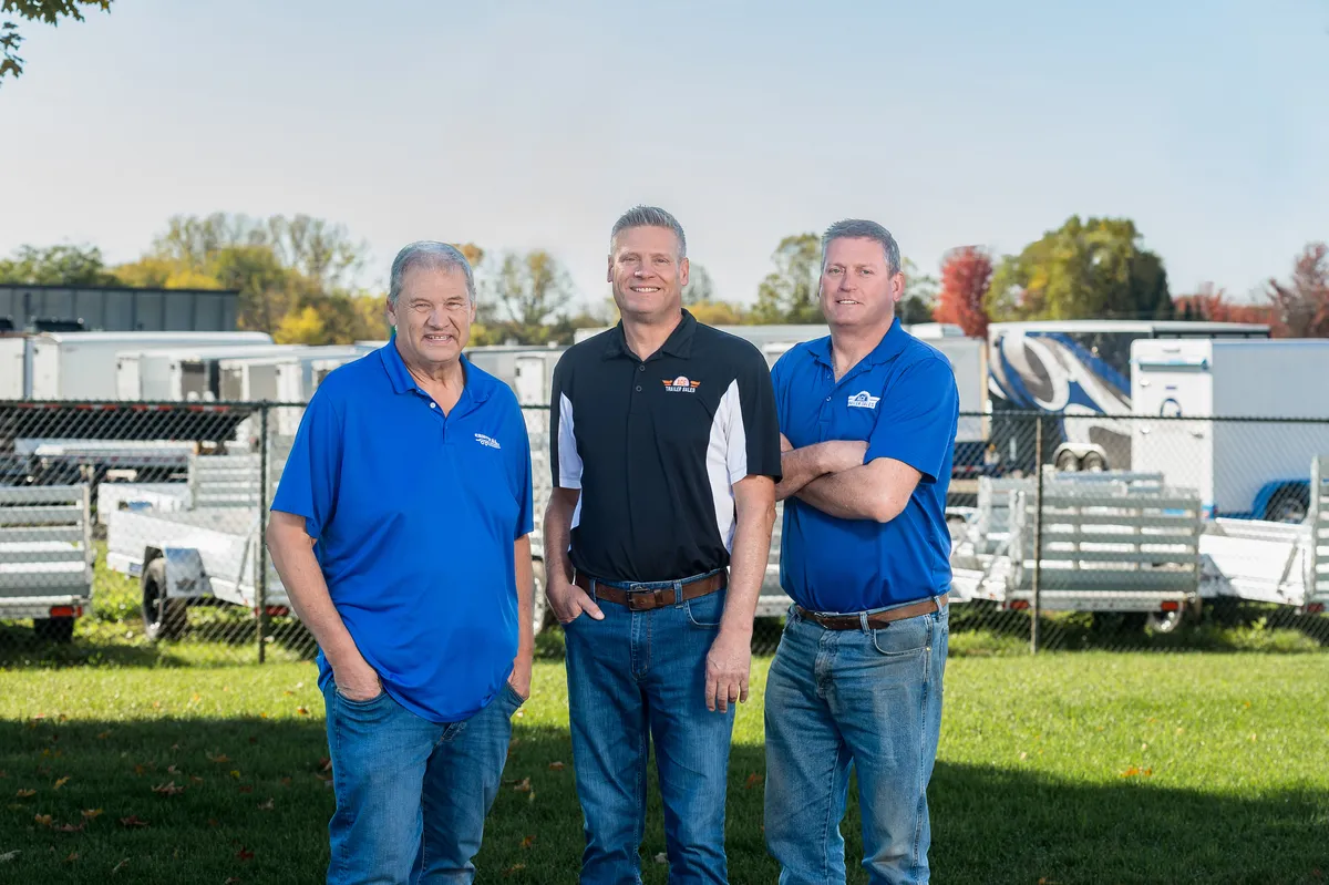 The Ace Trailer Sales and Central Trailer Sales owners together in Hastings, MN