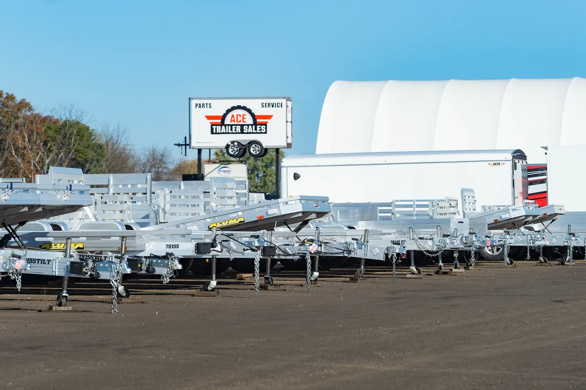 Ace Trailer Sales storefront in Hastings, MN